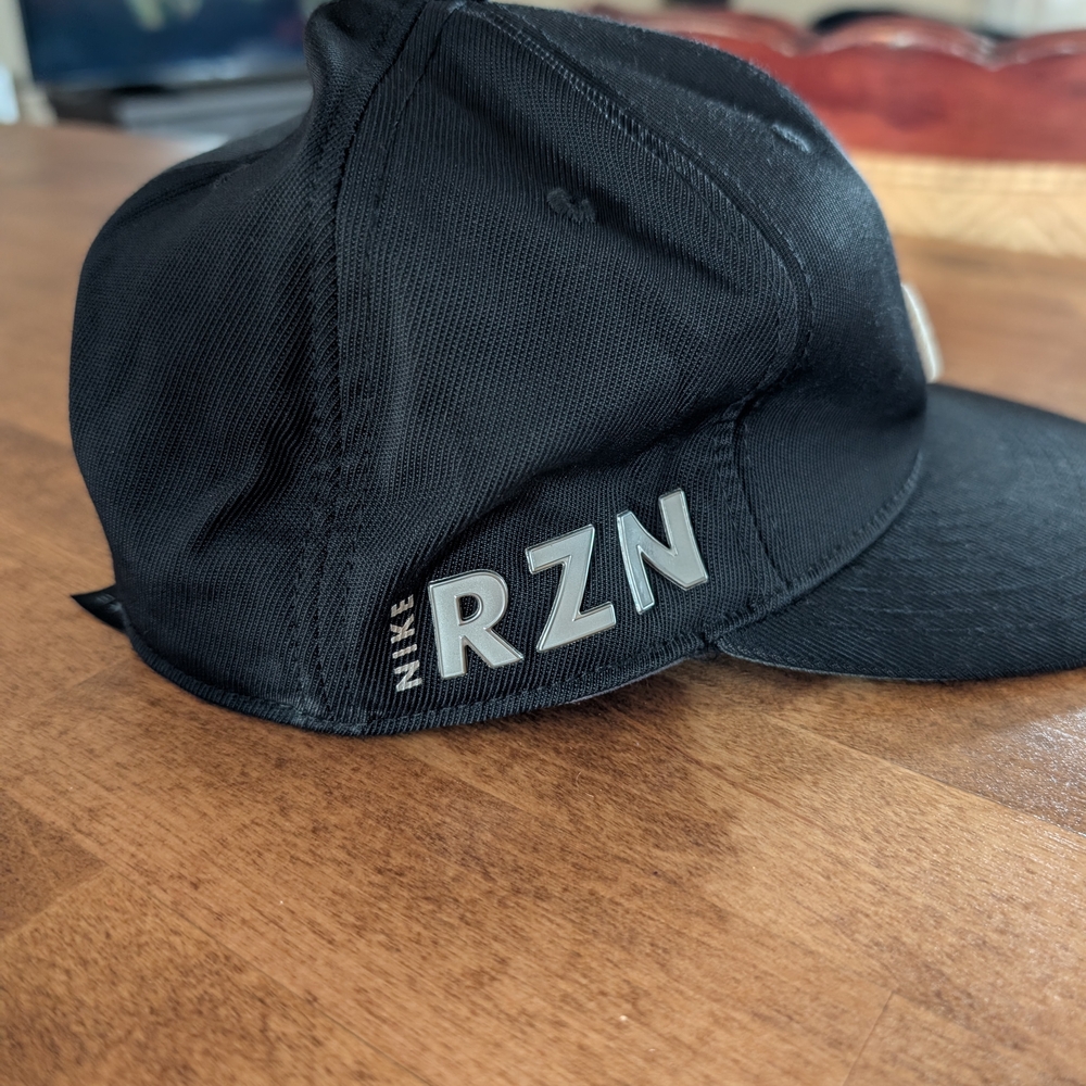 Nike Black Cap with Silver Logo - Picture 2 of 8
